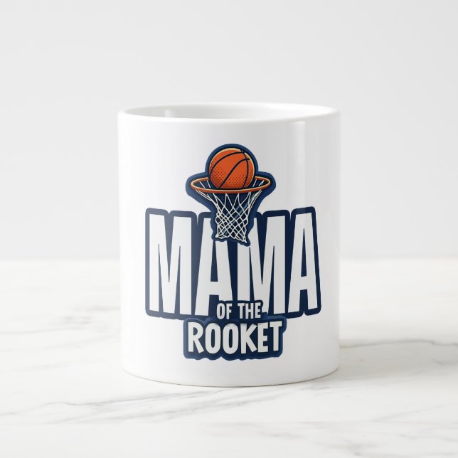 Mama of the Rookie Large Coffee Mug (Front)