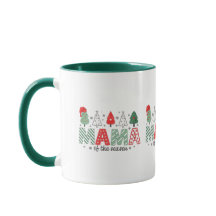 Mama of the Season Christmas Trees Coffee Mug | Fe