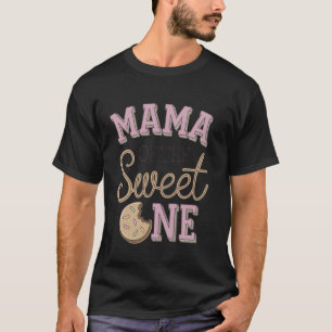 Mama Of The Sweet One Cookies and Milk 1st Birthda T-Shirt