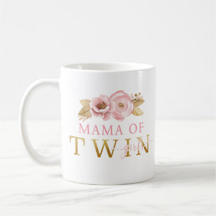 Mama of Twin Girls Coffee Mug