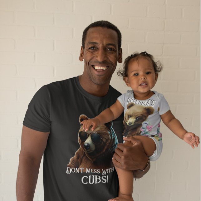Mama or Daddy Bear "Don't Mess With My Cubs" T-Shirt (Creator Uploaded)