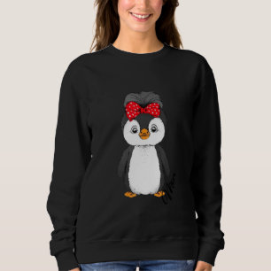 Mama Penguin Mothers Day Cute Animal Mom Momma Mom Sweatshirt