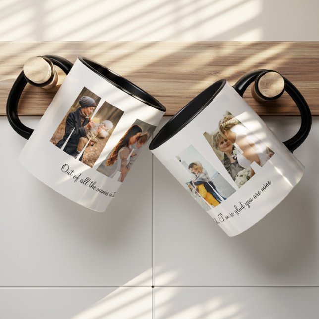 Mama Photo Collage Mother's Day Gift Mug (Creator Uploaded)