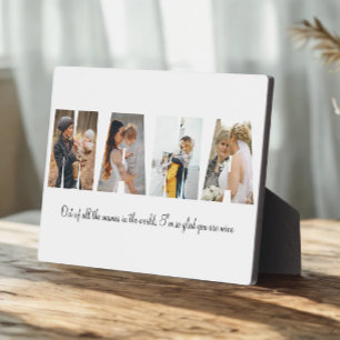 Mama Photo Collage Plaque for Mother's day