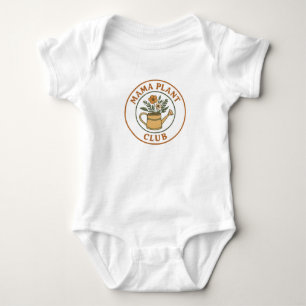 Mama Plant Club Retro Watering Baby Bodysuit