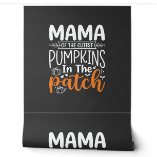 Mama Pumpkins Patch Halloween Design_1 Wallpaper
