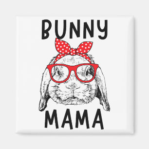 Mama Rabbit Mum Mother's Day  Magnet