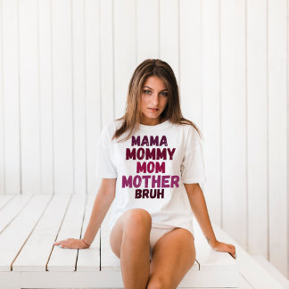 Mama Retro Shirt - Mum Life Shirt Motherhood Shirt