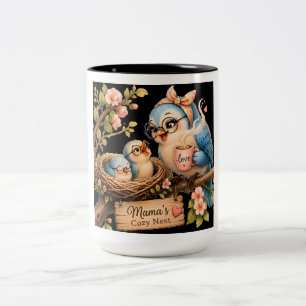 Mama’s Cosy Nest Black Mug 