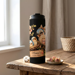 Mama’s Cosy Nest Black Thermal Tumbler