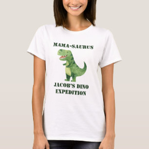Mama-saurus, Dinosaur Birthday Party  T-Shirt