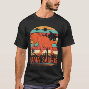 MAMA SAURUS Dinosaur Vintage  T-Shirt