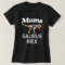 Mama Saurus Rex Autism Mum womens shirt