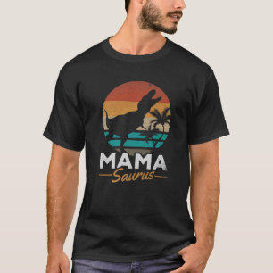Mama Saurus Rex Mama Dinosaur Family Mama Dino Mam T-Shirt