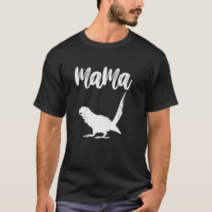Mama SCARLET MACAW Vintage Gift Ideas for Mother  T-Shirt