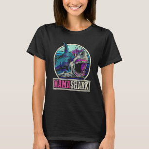 Mama Shark Family Matching Moms Women Jawsome T-Shirt