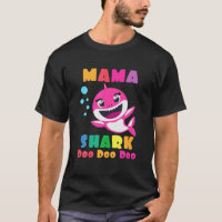 Mama Shark Gift Cute Baby Shark Family Matching