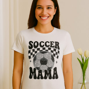 Mama Shirt – Bold Checkered Sports Design