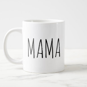 "Mama" Simple Modern Farmhouse Large Coffee Mug