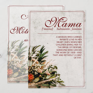 Mama - simply irreplaceable - Bouquet