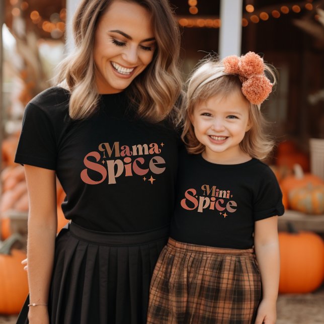 Mama Spice and Mini Spice Matching Mummy & Me T-Shirt (Creator Uploaded)