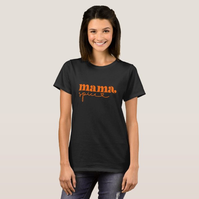 Mama Spice Typography T-Shirt (Front Full)