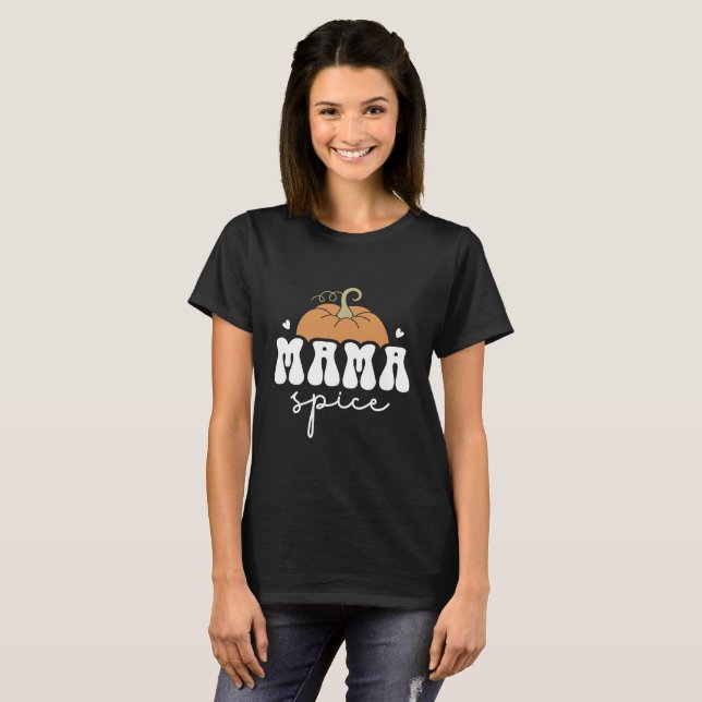 Mama Spice Typography T-Shirt (Front Full)