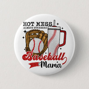 Mama Sport Mum Women Mothers Day 2024 Girls Kids 6 Cm Round Badge