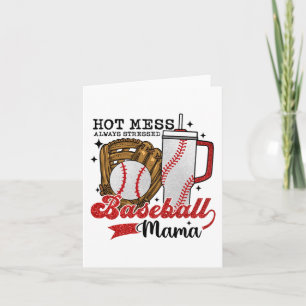 Mama Sport Mum Women Mothers Day 2024 Girls Kids Card