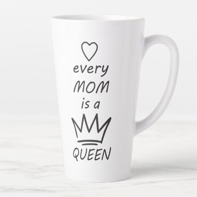 Mama Tasse Latte Mug (Right)