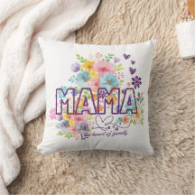 Mama the heart of Family Trendy Design 
