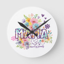 Mama the heart of Family Trendy Design 