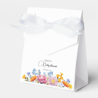 Mama to Bee boho Wildflowers Baby Shower Favour Box