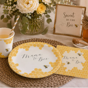 Mama to Bee Honeycomb Napkin