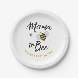 Mama to BEE Paper Plates