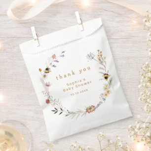 Mama to Bee Wildflower Baby Shower Favour Bag