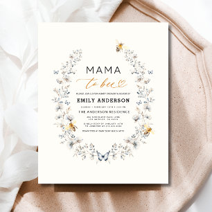 Mama to Bee Wildflower Gender Neutral Baby Shower