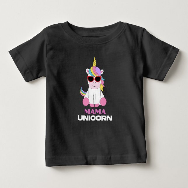 Mama Unicorn Magic Squad     Baby T-Shirt (Front)