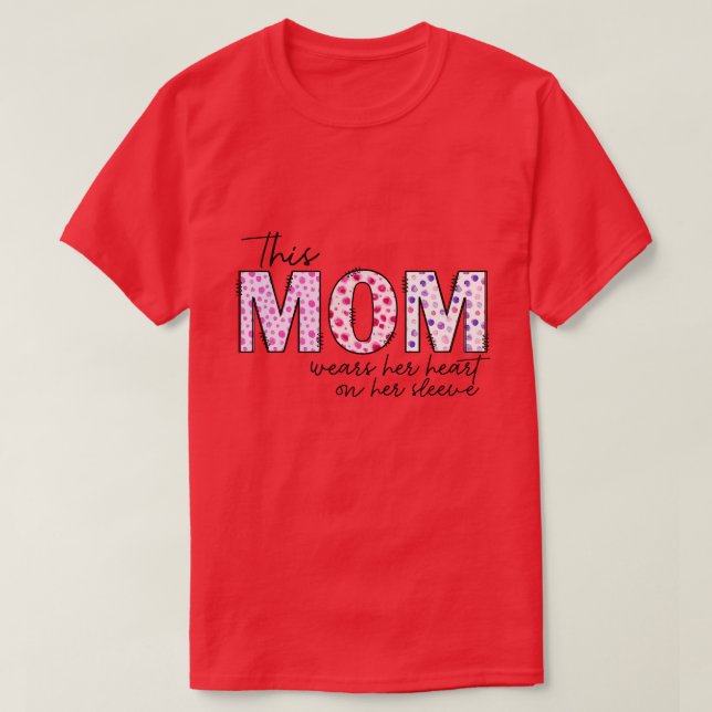 Mama Valentines Day 22 T-Shirt (Design Front)