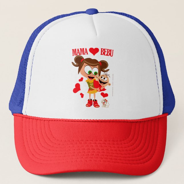 Mama Voli Bebu - Kapa Trucker Hat (Front)
