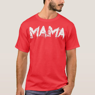 Mama Witch Spiderweb Horror Halloween Costume For  T-Shirt
