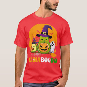 Mamaboodo Scary Witch Avocado Vegan Fruits Lover F T-Shirt