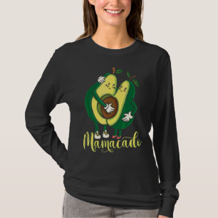 Mamacado Avocado Mum Pregnant Mother's Day Pregna T-Shirt