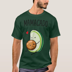 Mamacado Avocado Pregnant Mum Pregnancy Announceme T-Shirt