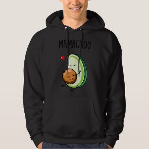Mamacado Avocado Pregnant Mum Pregnancy Avo Hoodie