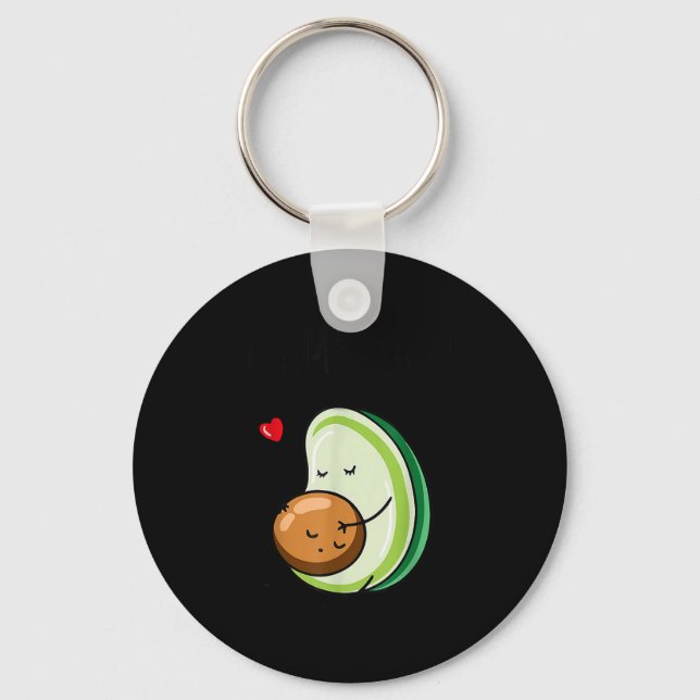 Mamacado Avocado Pregnant Mum Pregnancy Avo  Key Ring (Front)