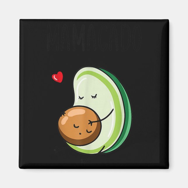 Mamacado Avocado Pregnant Mum Pregnancy Avo  Magnet (Front)
