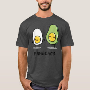 Mamacado Avocado Pyjamas Women Pregnant Mum Pregna T-Shirt