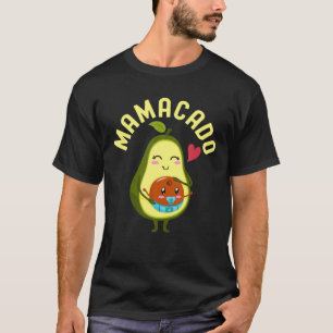 Mamacado Cute Avocado Mum Pregnancy Announcement A T-Shirt