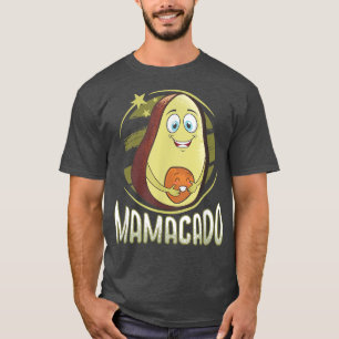 Mamacado Funny Mama Avocado Pregnancy Announcement T-Shirt